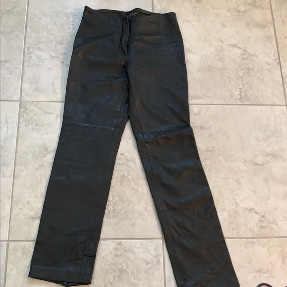 Sexy leather pants